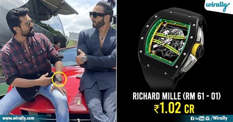 richard mille ram charan watch|7 Insanely Expensive Watches That We've Seen Ram Charan .